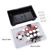 Arcade Joystick Acrylic Panel and Case DIY Set Kits Replacement Game PC Rocker Joystick DIY Cabinet for Arcade