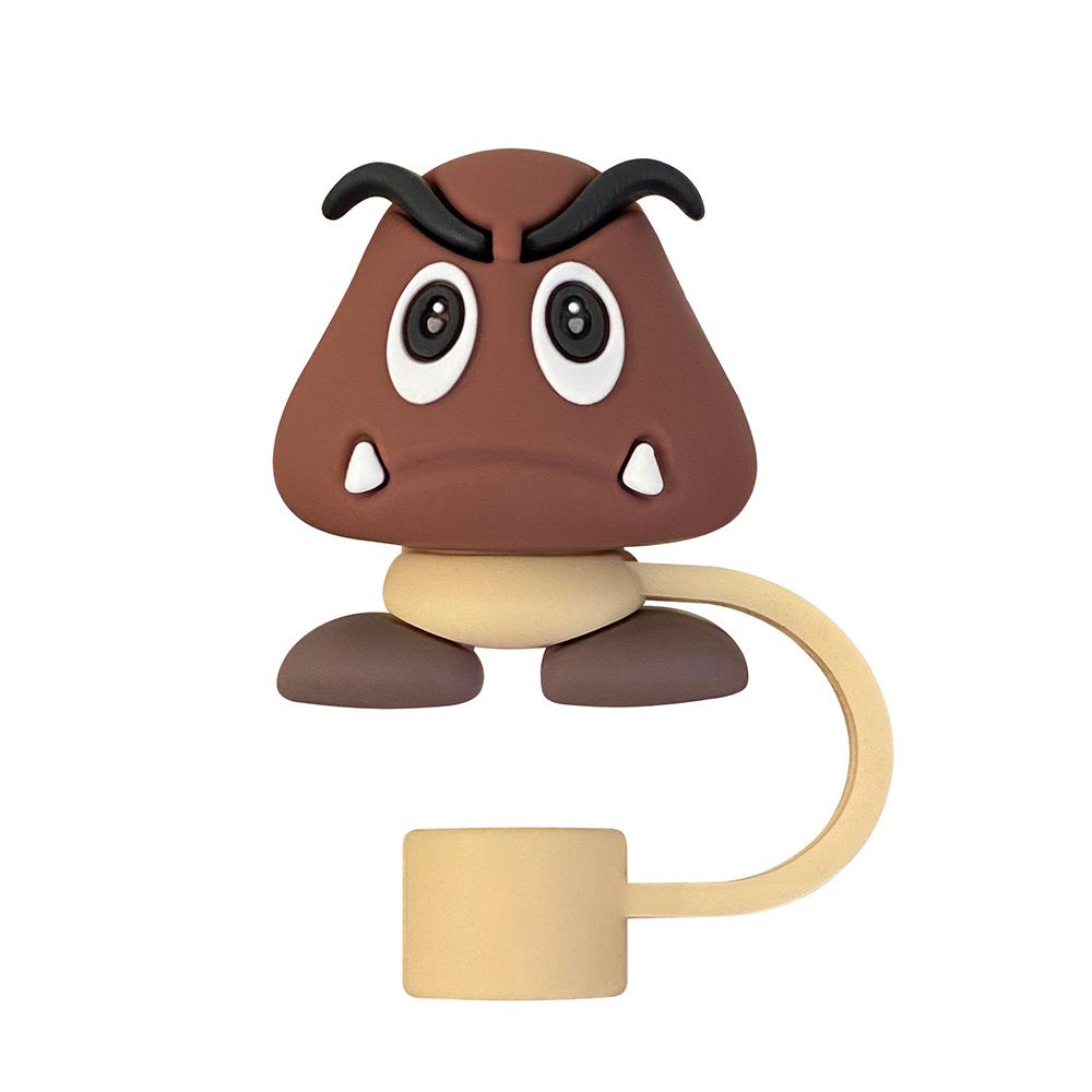 Cross-Border 10mm Straw Covers & Dust Plugs for Stanley Water Bottle - Cartoon Cup Accessories