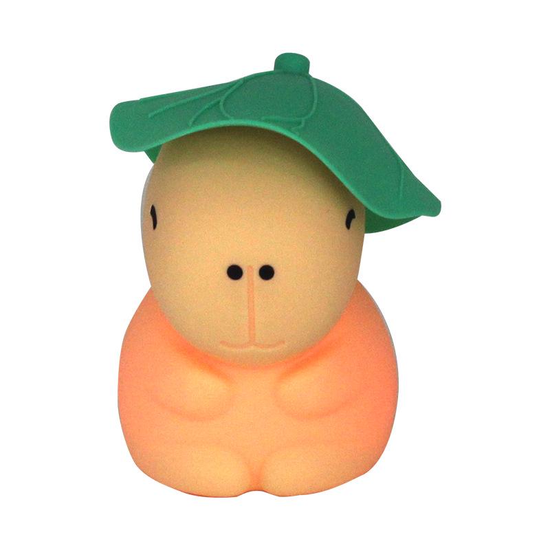 

Lotus Leaf Capybara Silicone Night Light - Cute Sleep Aid & Ornament 1W (In stock/Data cable + Color box)
