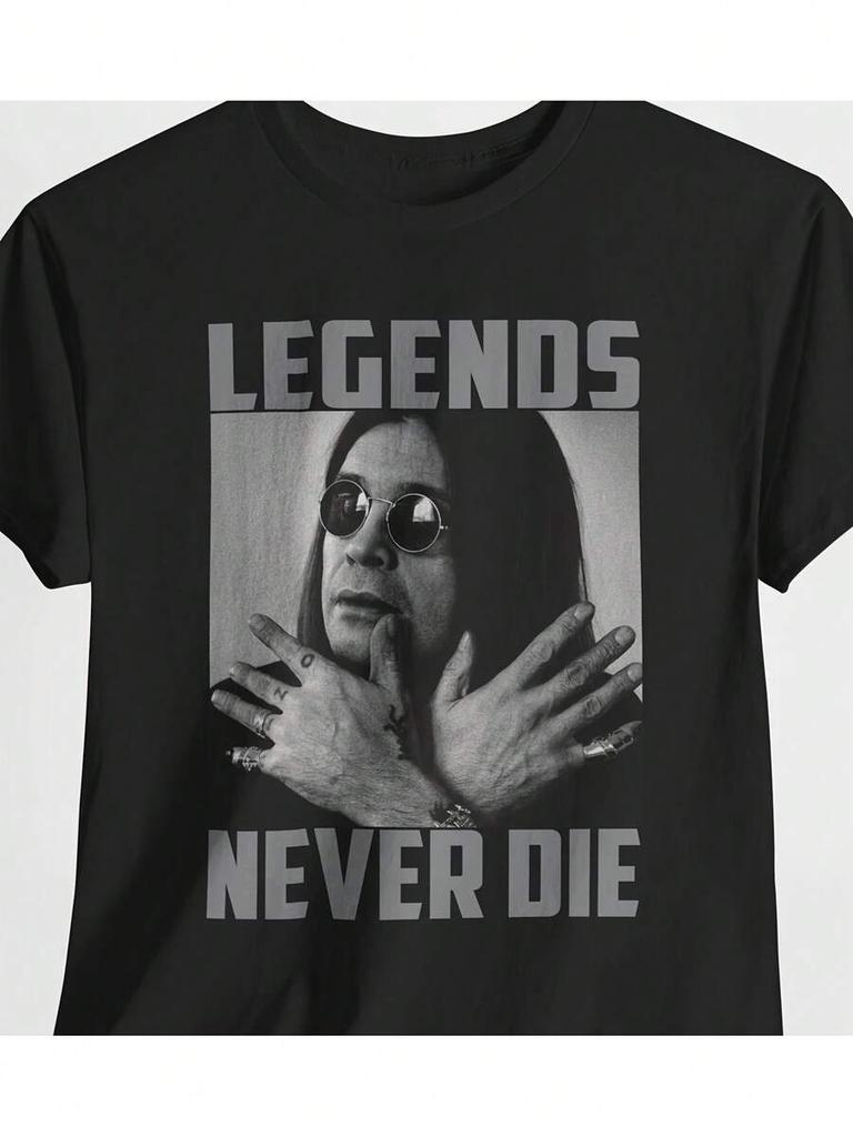 Legends Never Die Graphic Unisex T-Shirt