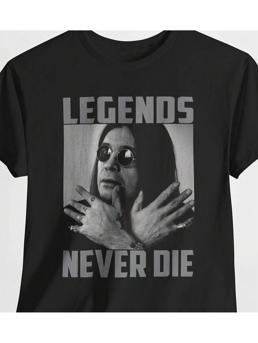Legends Never Die Graphic Unisex T-Shirt M