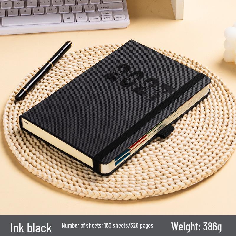 English Diary 2026: A5 Soft Cover Daily Planner & Yearly Calendar Notebook