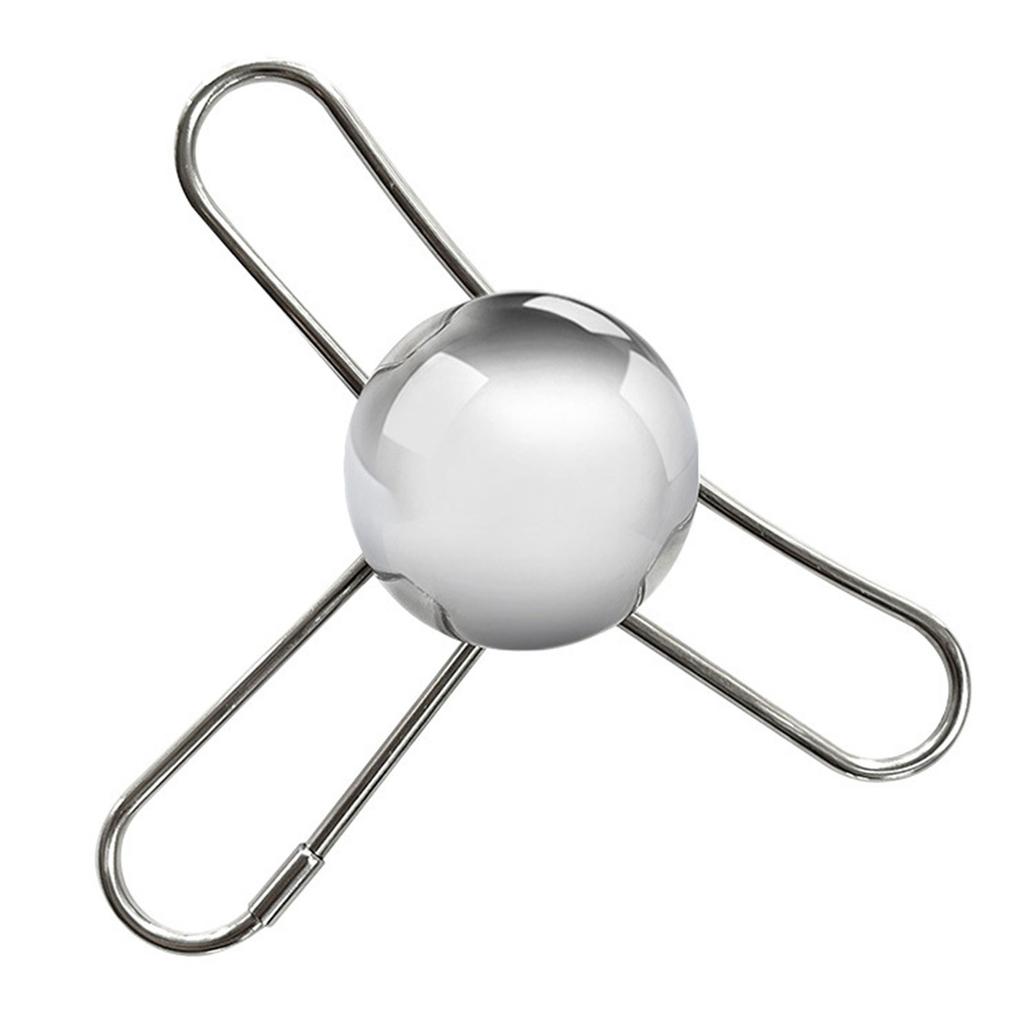 Iskulor i stål för svalkande uppfriskning Kylande iskula med hållare Puck med ställ Isbollar för smakrika klunkar