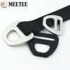 5/10Pcs Meetee 15-38mm Metal Buckle Bag Strap Adjust Buckles Webbing Belt Connector Clasp Pet Collar Hook Hardware Accessories