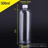 Transparent Plastic Bottle with Cap - Available in 30ml, 50ml, and 100ml Sizes