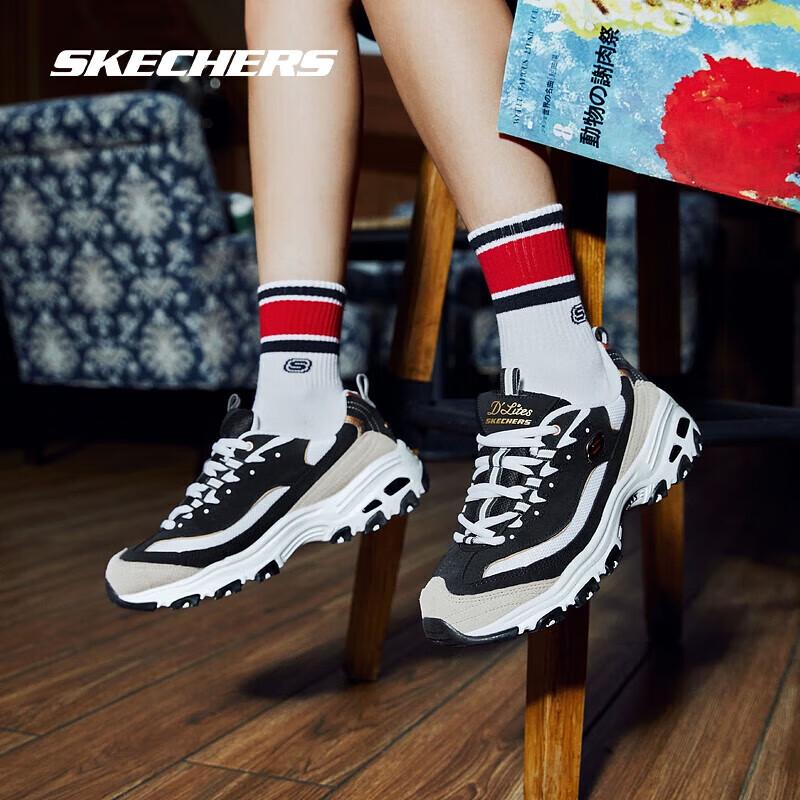 Skechers Women's Retro Panda Platform Sneakers