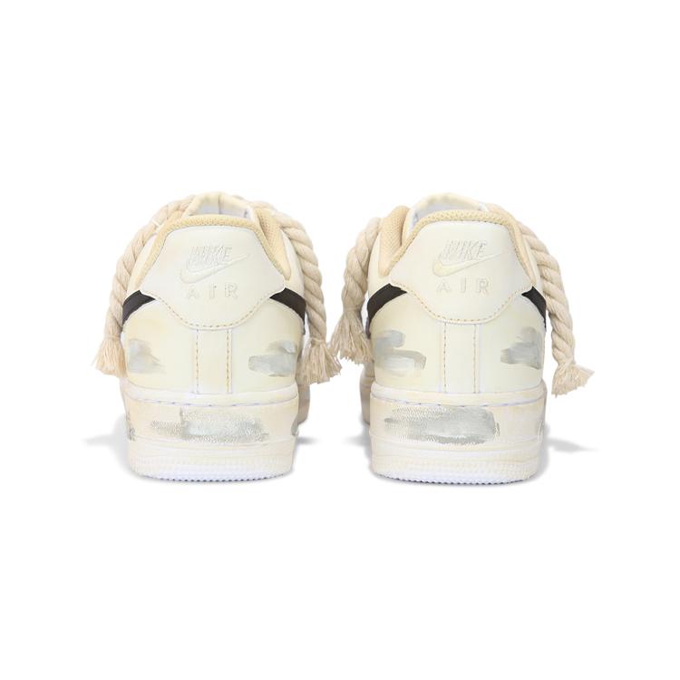 Nike Air Force 1 Low top Skateboard Shoes Women's Beige Yellow DD8959-100(Team24-)