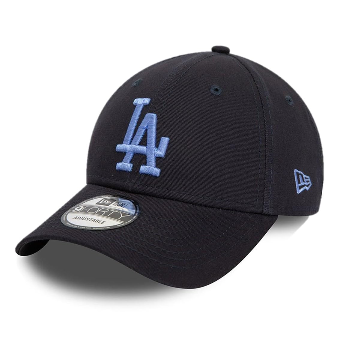 

Кепка 940 9FORTY Adjuster Free Size LA Cotton Baseball Cap Hat Gender Free [New Era] Mens Womens (Бесплатно, LA-Черный/Синий) [Элемент]