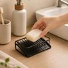 Multifunctional Shower Soap Rack Drainer Kitchen Shelf Sink Rag Dishwashing Detergent Dishcloth Organiser Kitchen Storage Racks