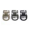 10Pcs D-Ring Buckle 360° Rotatable Hunting Molle Plastic Outdoor Hiking Heavy Duty Webbing Attachment Carabiner