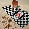 Fluminense Club Crest Beach Towel, Quick-drying, Easy to Care for, Use for Both Fitness and Beach Vacations,Sports Essential Fan Gift