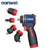 NANWEI 4-in-1 Electric Drill with Multiple Heads,brushless Motor 16 V, 45 Nm