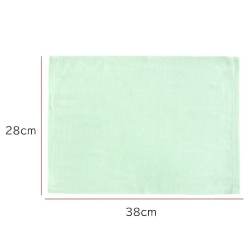 [Easy to wash, commercial use] 100% Cotton Colorful Hand Towels, Large, 4 Colors, 40-Count, 28 x 38 cm, Product Number: 346868