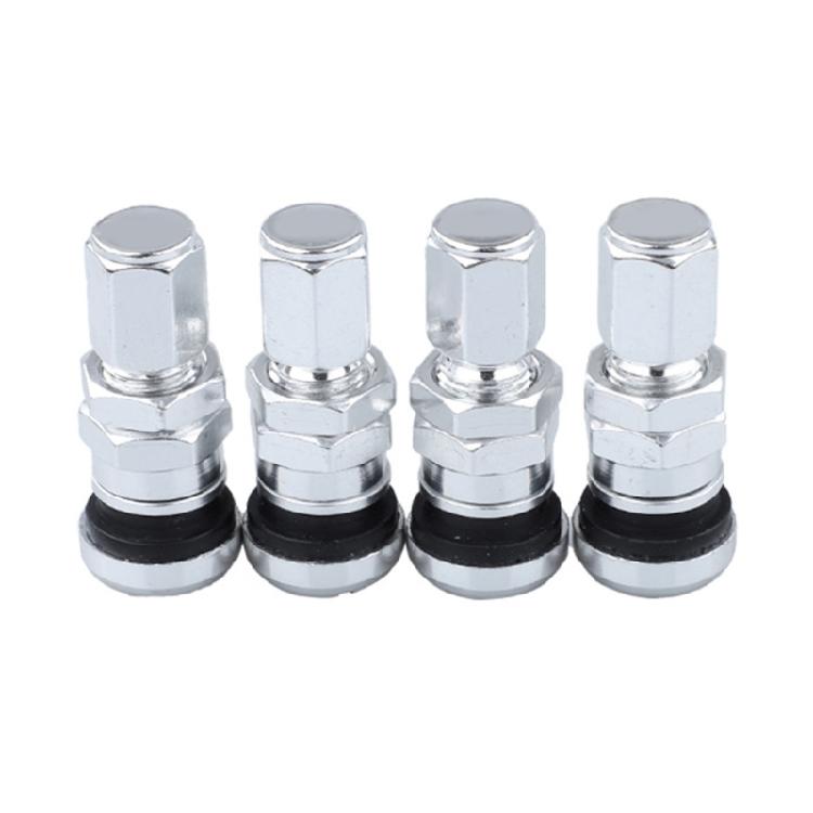 Car Wheel Valves Stems Cores Aluminum Alloy Construction with Enhances Durability and Style For Everyday Commuting 4pcs