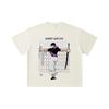 260 GSM Double Yarn 32 Count 100% Cotton Jujutsu Kaisen V48 Toji Print Unisex Heavy Cotton T Shirt