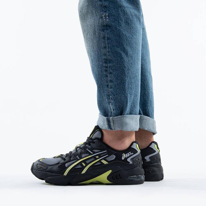 New Asics Gel Kayano 5 Og Black Neon 1021A280-021