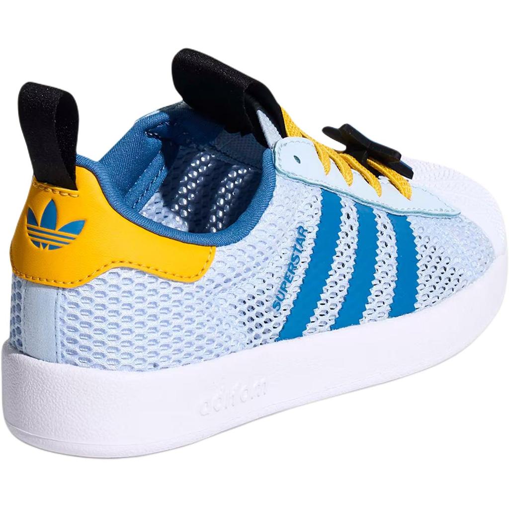 Adidas Originals Superstar 360 Comfortable Fit Low-Top Kids Skate Shoes Kids sneaker Blue White KH5663