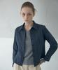 AHWE Check Slim-Fit Shirts_Navy