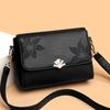 High Quality PU Shoulder Bag Women Solid Color Crossbody Bag Designer Messenger Handbag and Purse Luxury Top-handle Bag Feminina
