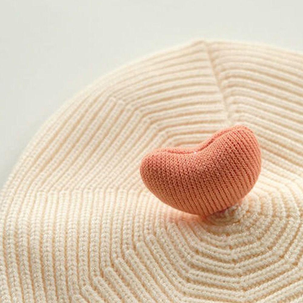 Solid Color Windproof Newborn Cotton Toddler Painter Hat Pumpkin Cap Infant Beanie Hat Baby Hat