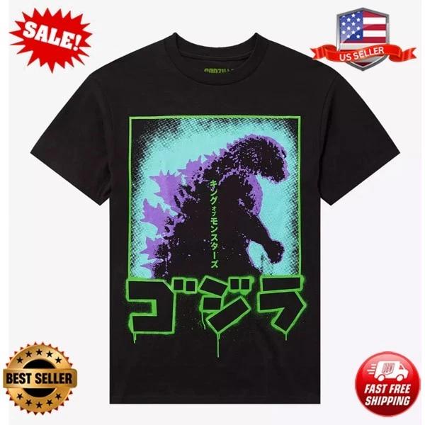 

Ghost X Ghost Godzilla Portrait T-Shirt S-5XL S