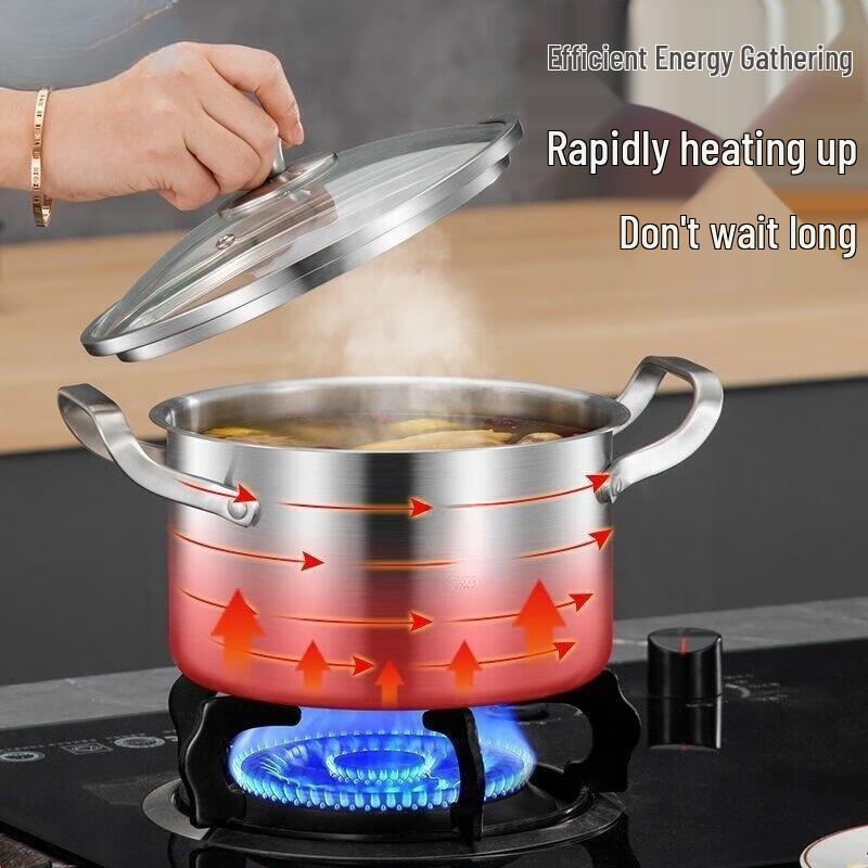 Sule Thickened Stainless Steel Soup Pot