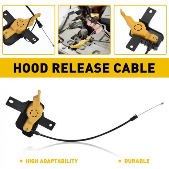 Hood-Latch Lock Release Cable Fits 2013-2018 Ford Escape2015-2018 Lincoln MKC A