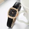 Fashion Small Square Dial Women Quartz Watch Simple Leather Strap Ladies Wristwatches Girls Clock Gift Relojes