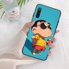 Crayons Cartoon Shinchans Phone Case For Xiaomi Mi 5X 8 9 10 11 12 Lite Pro 10T PocoX3pro PocoM3 Note 10 Pro Lite