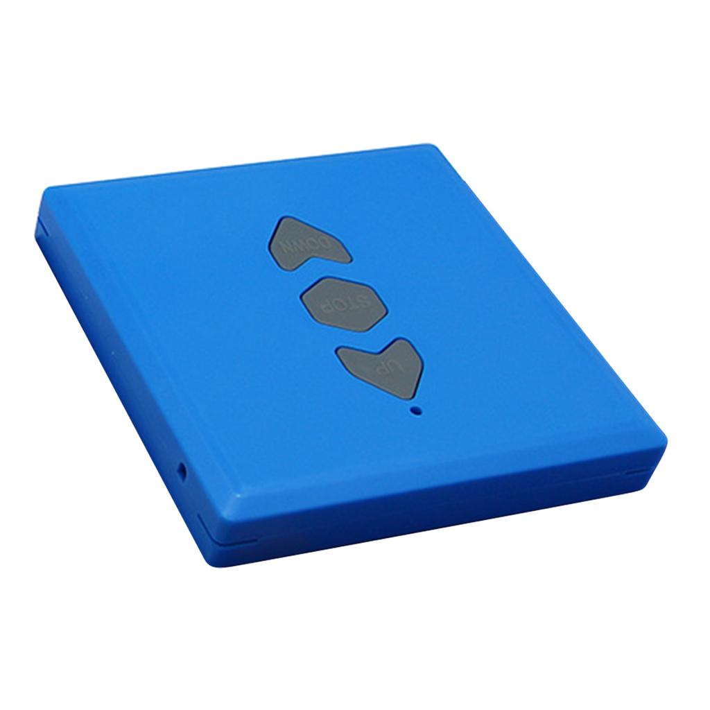 Multi Frequency 433MHz Wireless Remote Control For Garage Gate Features Anti Drop Design And One Key Signal Cloning