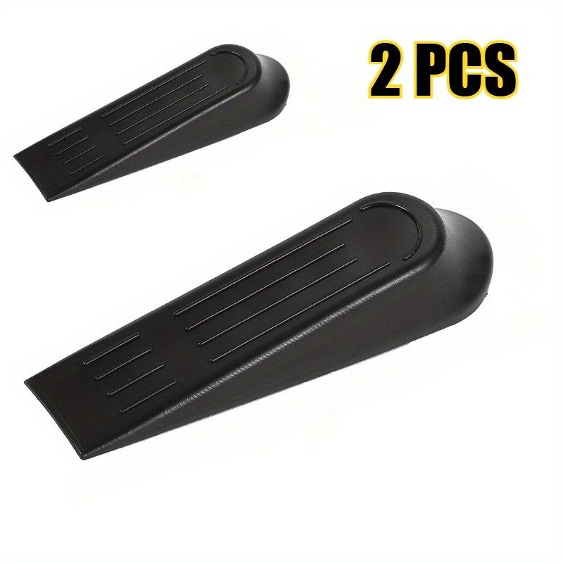 Door Stoppers for Bottom of Door On Floor, Premium Rubber Door Stopper Wedge, Floor Stable Stackable Door Stops for Carpet Heavy Duty Door, Door Gaps
