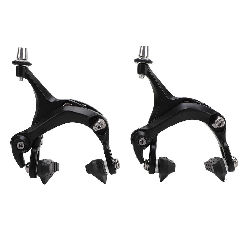 2 STÜCK Vorne Hinten Bremssättel Aluminiumlegierung Verbesserte Leistung 2.4D Bremsen Bremssattel-Set für Straße