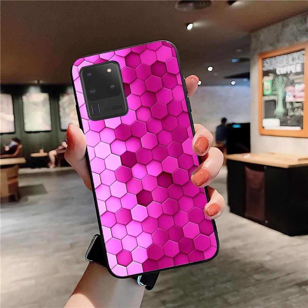 Luxury Geometry Cool Phone Case For Samsung S 9 10 20 21 22 23 30 23plus Lite Ultra FE S10lite Fundas