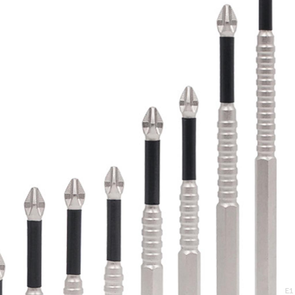 High Attraction Screwdriver Bit Set Anti Slip Hardness Strong Durability