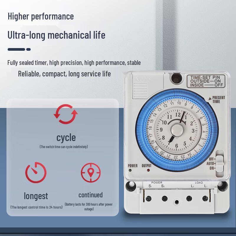 Lilang Programmable Mechanical Timer Switch