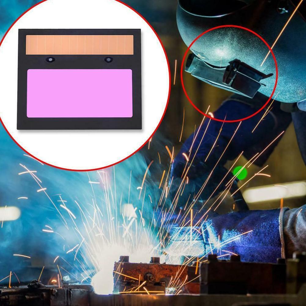 Solar Auto Darkening Shading Welding Filter Lens Welder Protective Gear Cover