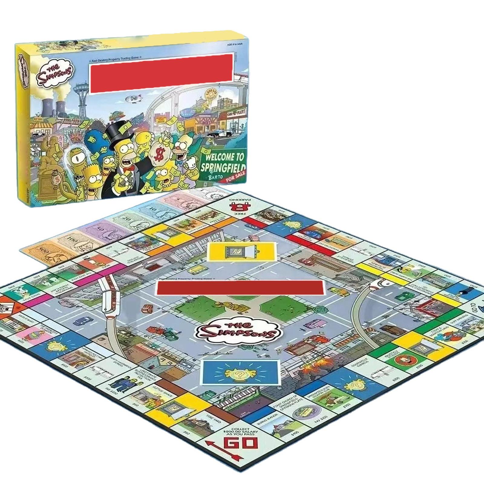 

Мультяшный персонаж Симпсоны Коллекционное издание Тема доски Настольная игра Игрушка One Size