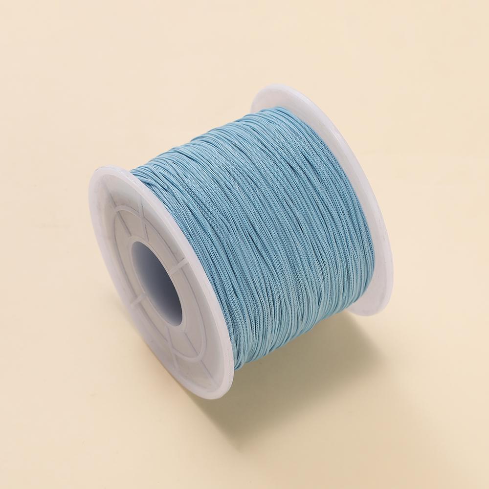 10m/Roll 0.6m #73 Nylon Thread Cord String for Jewelry Making Handmade Woven Rope Jade Thread Bracelet Necklace Handmade Craft