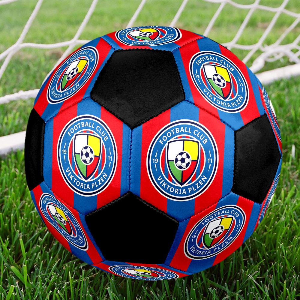 1 pz Pallone da Calcio FC Viktoria Plzen Taglia 5 Pallone da Calcetto Indoor alla Moda Colorato Gioco per il Cortile - Ottimo Regalo per Appassionati di Sport HE38