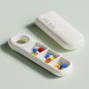 Pillendose Wasserdicht Schnappverschluss 3 Fächer Staubdicht Pillenbehälter Tragbar Handtasche Pillen Organizer