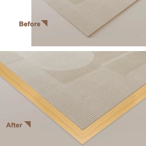 1-meter self-adhesive carpet and laminate, tile strip, entrance strip, suitable for carpets, floors, and thresholds 7mm to 10mm high (A5010, Black Wal