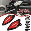 Fit For Daytona 660 2024 Motorcycle Footrest Heel Guard Cover Rearsets Foot Rest Peg Protector