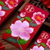 Wohlstand blüht 2026: Luxuriöser chinesischer Neujahrs-Rotumschlag - Frühlingsfest-Ausgabe