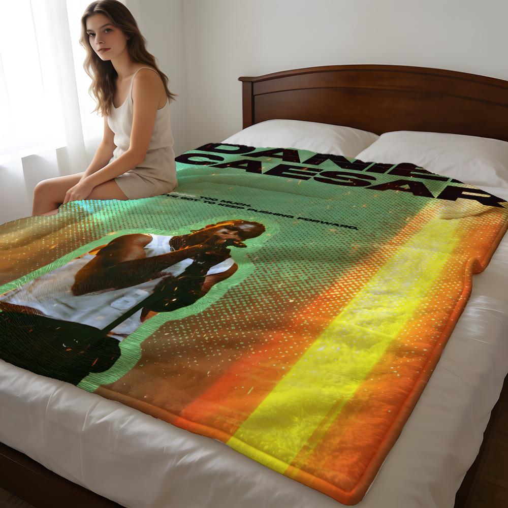 Throw High-Density Short Plush Blanket For Sofa Nap Air-Conditioned Room Soft Skin-Friendly Daniel Caesar Music Album 75X95CM