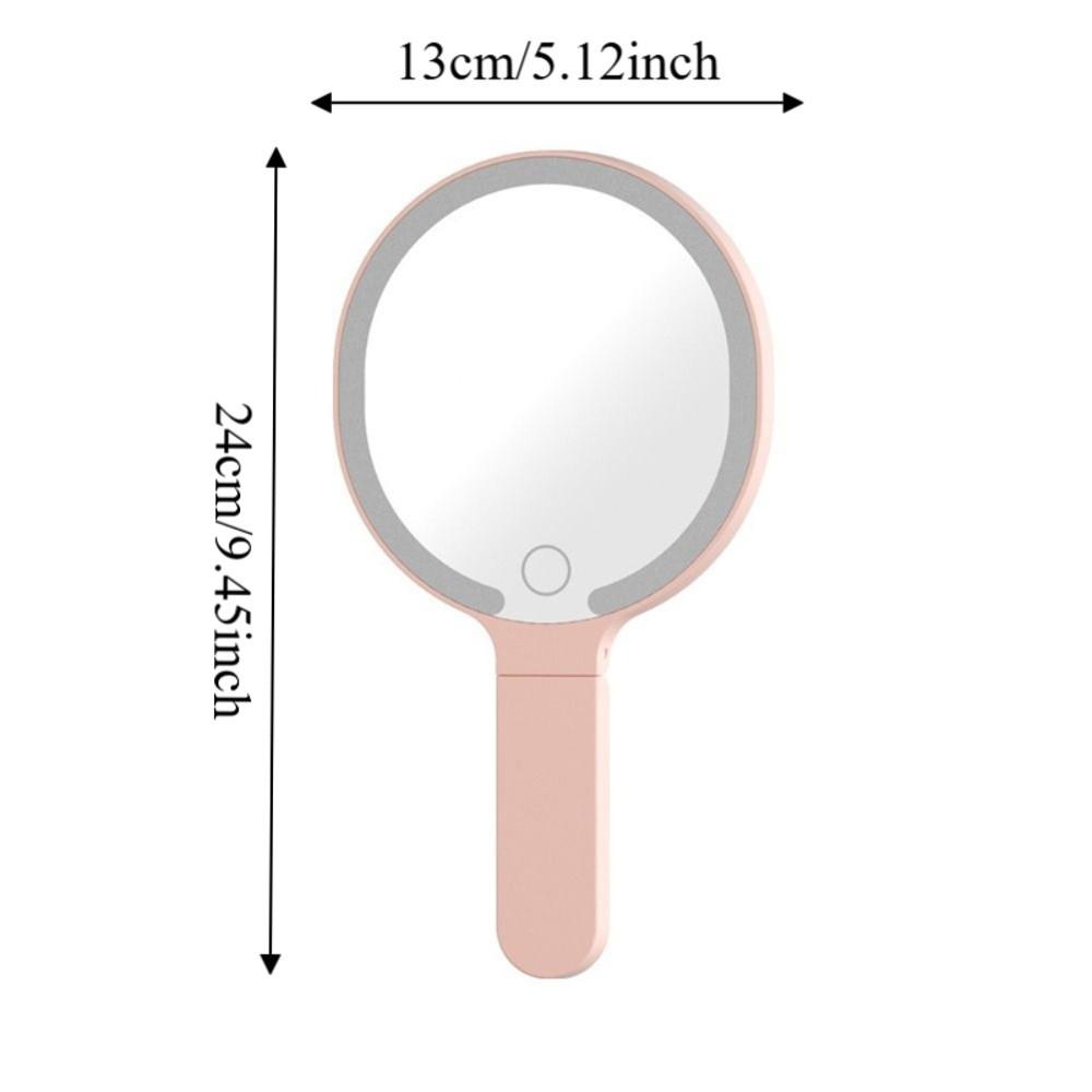 3 Color Dimmable Lights LED Makeup Mirror  Cosmetic Mirror with Fill Light  Home Use