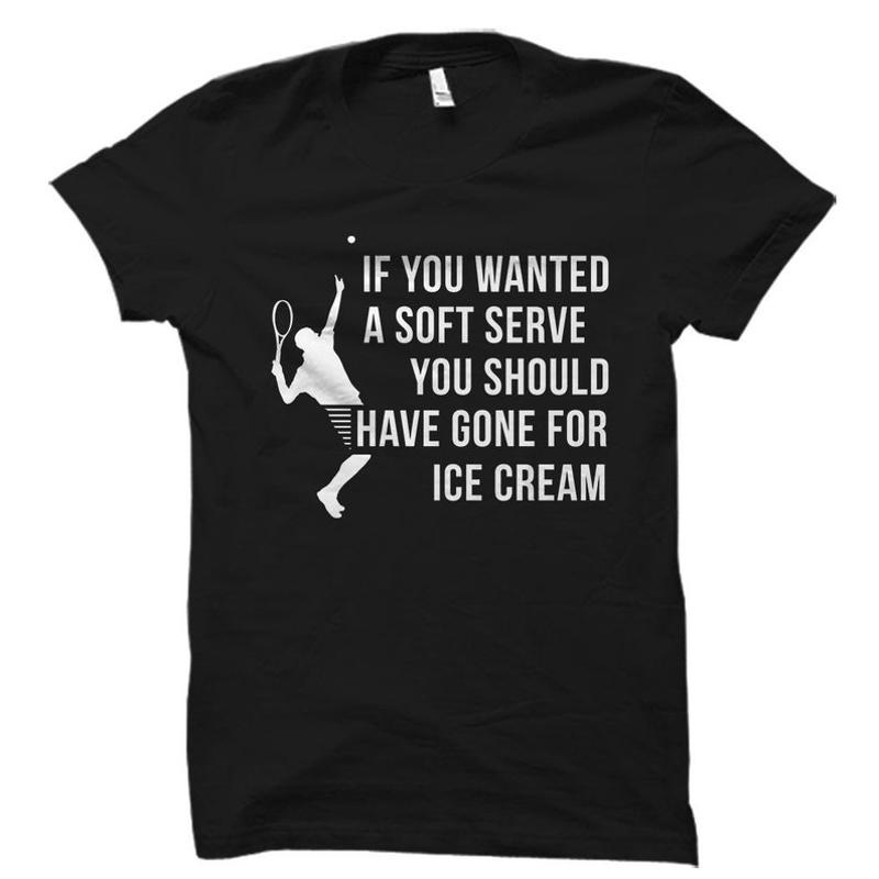 Funny Tennis Shirt Gift Funny T Shirt Player Unisex Tee S разноцветный