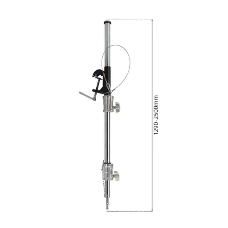 Miaotu Telescopic Stainless Steel Photography Background Stand