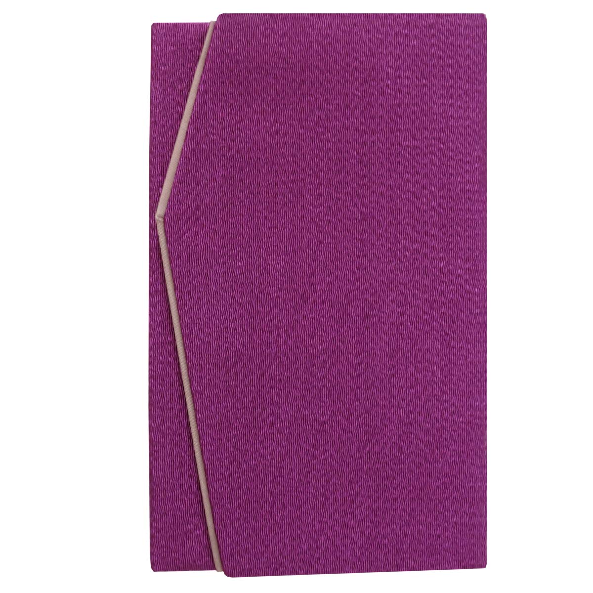 

Gold envelope fukusa (double crepe) dark purple