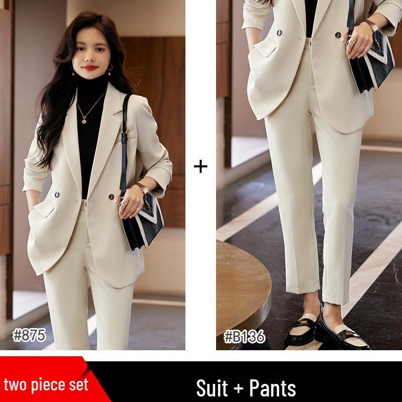 Premium Women's Spring & Autumn Professional Suit Set