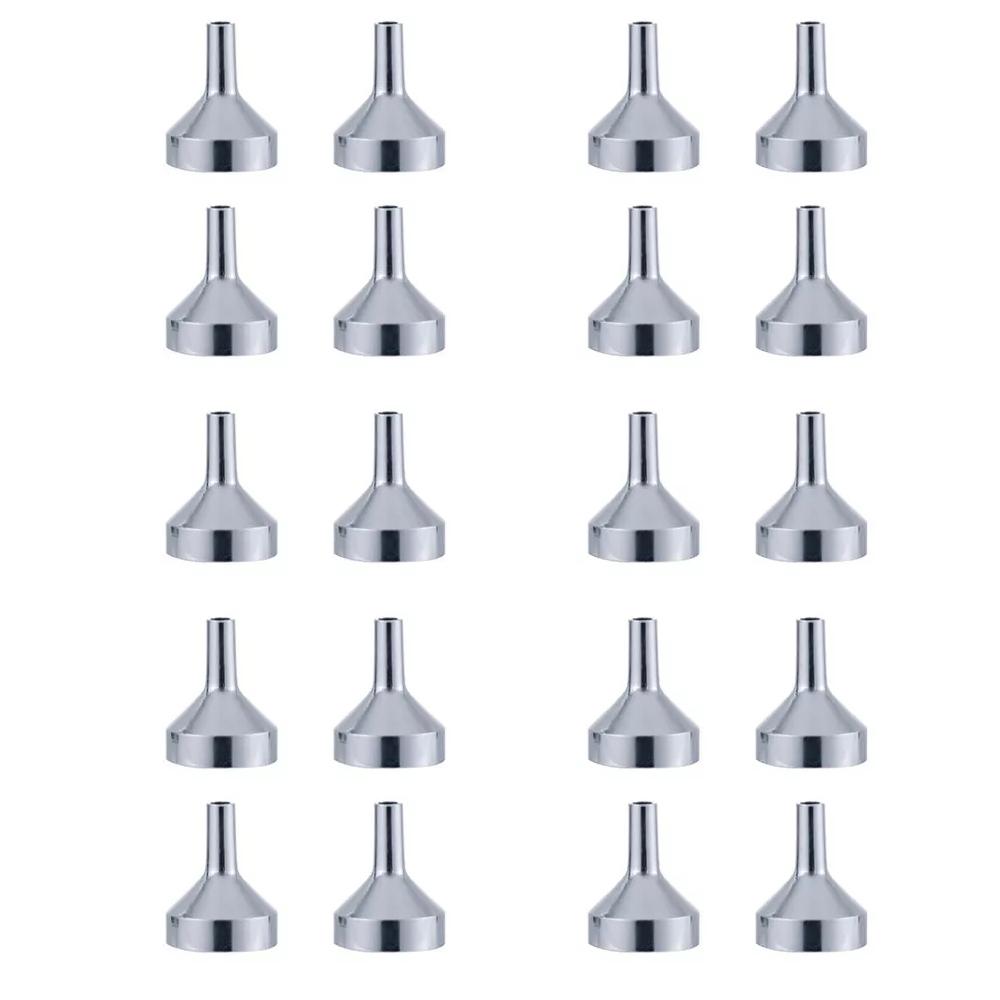 Metal For Small Bottles Filling Bottles  Accessories Perfume Funnels Liquid Refill Tools Funnel Set